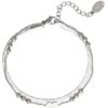 Meerlaagse RVS armband