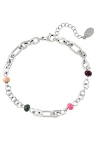 Schakelarmband met kraaltjes