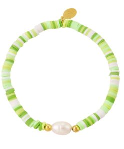 Leuke Ibiza armband met parel