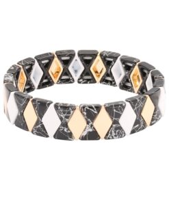 Armband Marble Diamond metaal