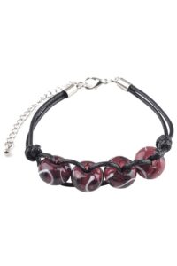 Armband met glaskralen