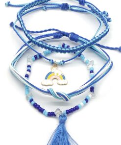 Kinderarmbandje van touw