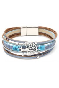 Leren armband Dreamcatcher
