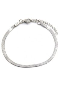 RVS armband plat - 3mm