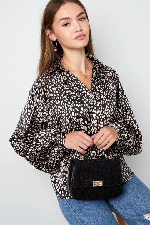 Handtas Glamour - in 5 kleuren - - Afbeelding 8