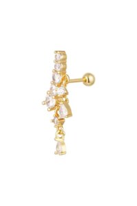 Oorpiercing Sparkle in goud of zilver