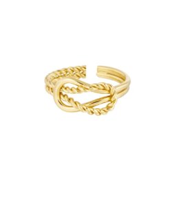 Ring Gelinkt in goud of zilver