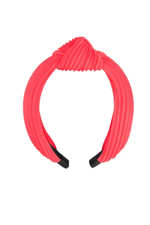 Haarband rib met knoop - in diverse kleuren - Afbeelding 6
