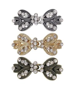 Vestclip Vintage met strass - 3 varianten