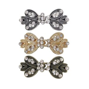 Vestclip Vintage met strass - 3 varianten