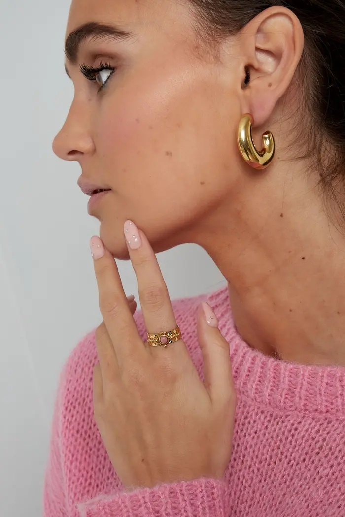 Ring met steentje - Afbeelding 2