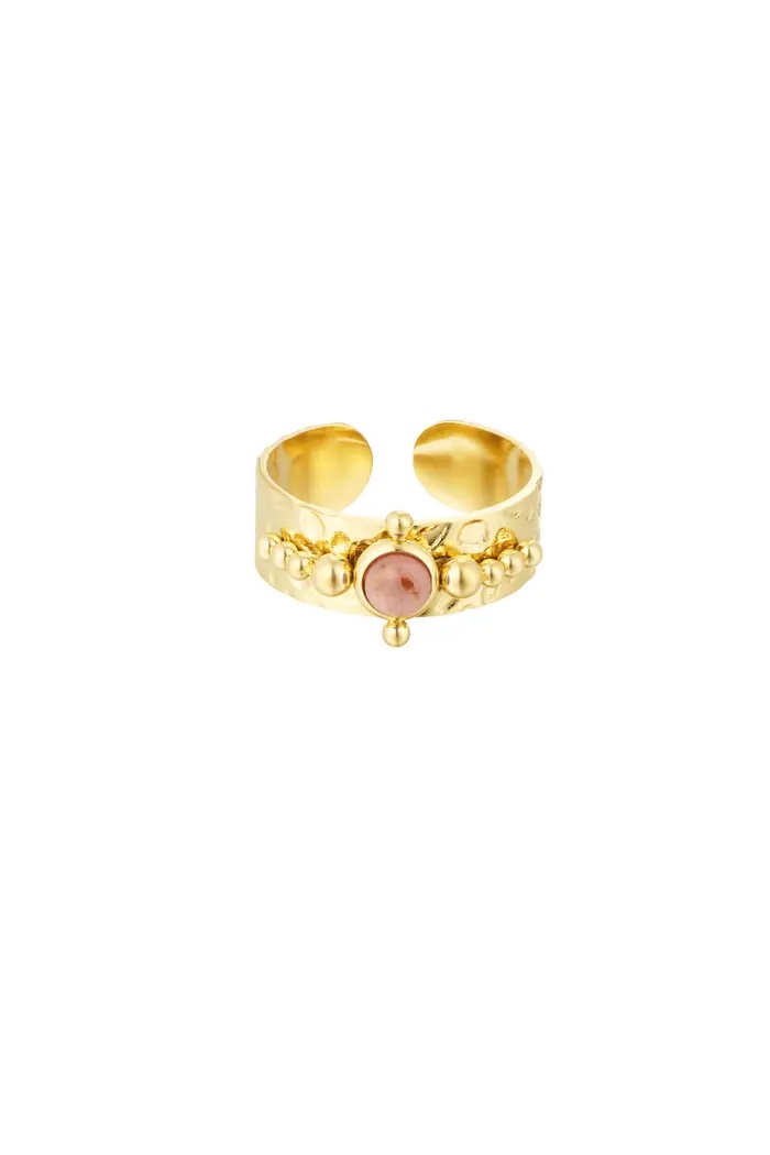 Ring met steentje