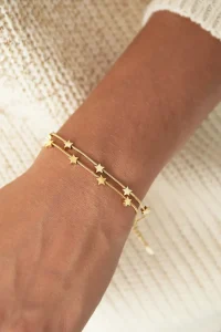 Catch The Stars Armband - goud of zilver -
