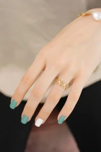 Ring Sparkle all the way - goud en zilver -