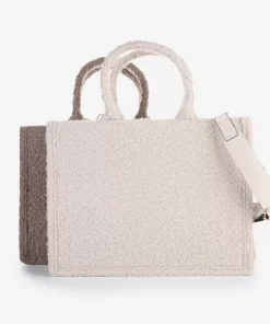 Teddy shoppers - in khaki en beige -