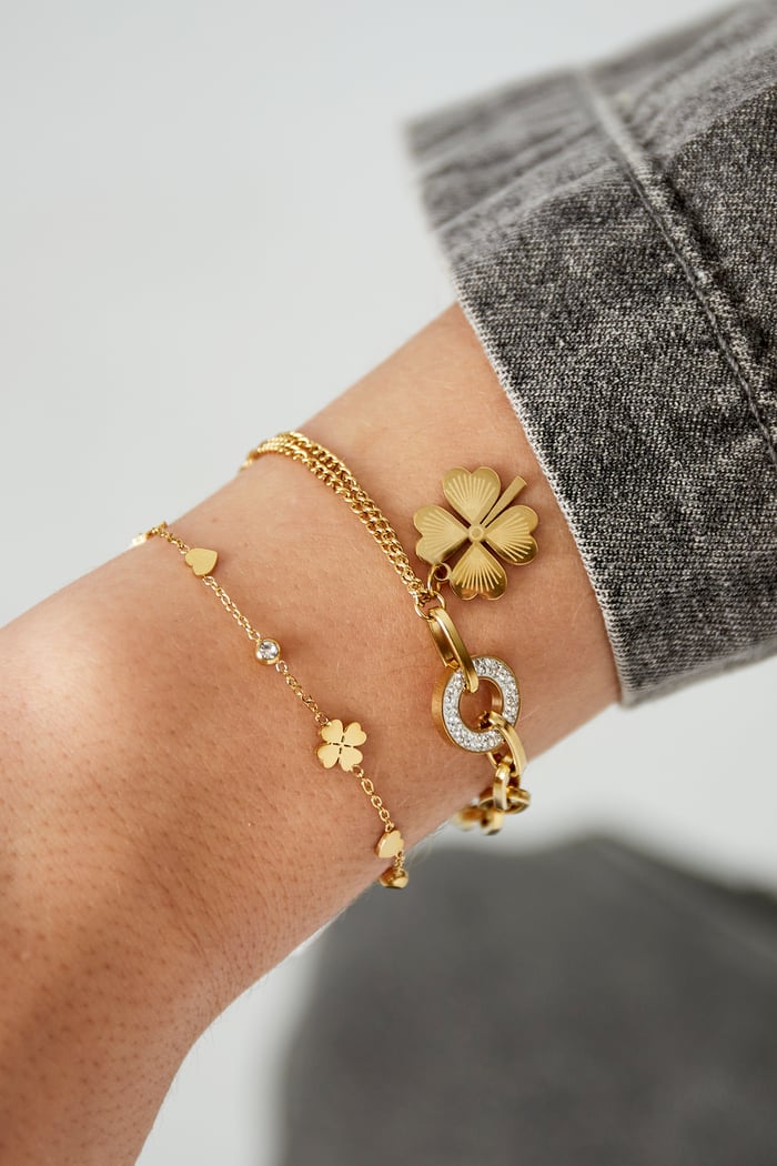 Gleaming wish armband - goud of zilver -